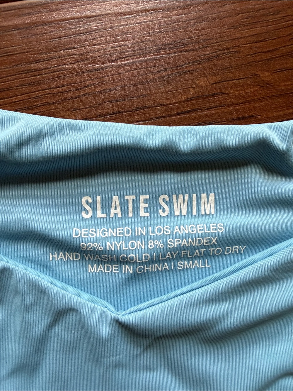 Slate Swim Bikini Set Baby Blue S/M - Picture 9 of 9
